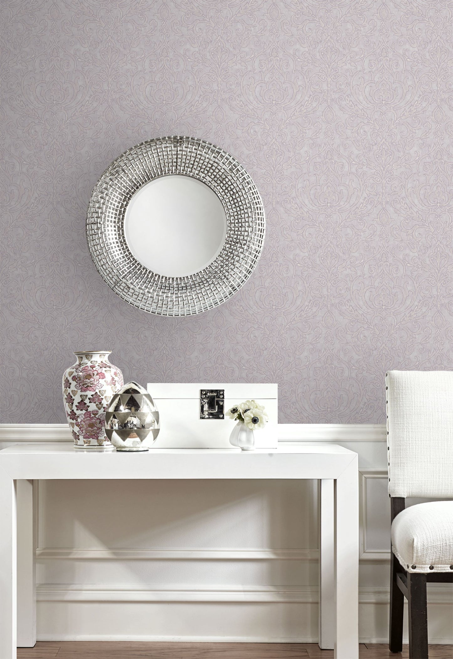 Soft Damask Wallpaper