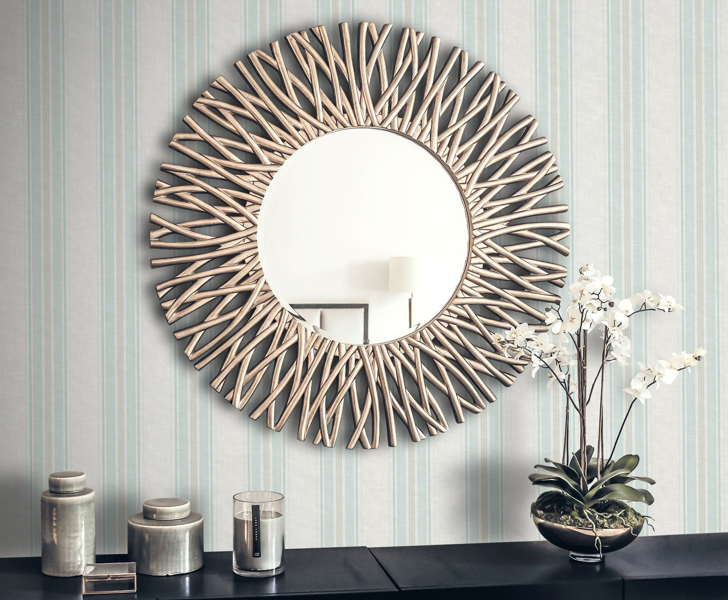 Spring Stripe Wallpaper