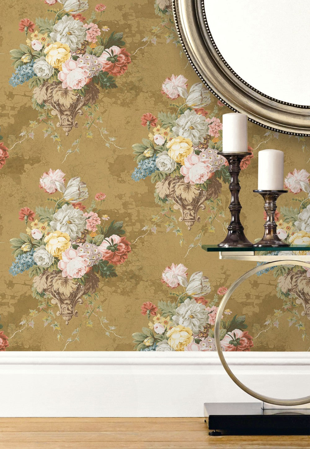 Floral Bunch Wallpaper