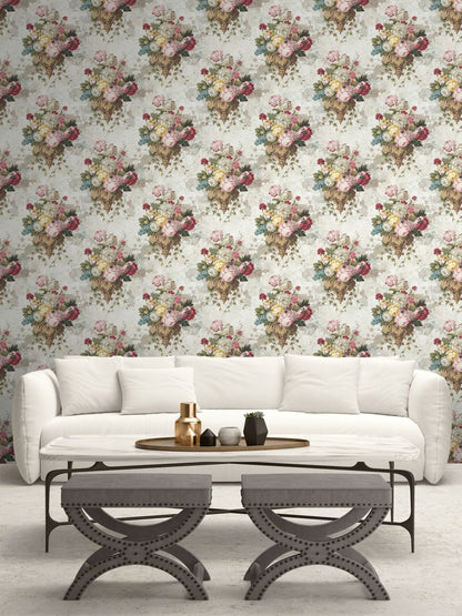 Floral Bunch Wallpaper