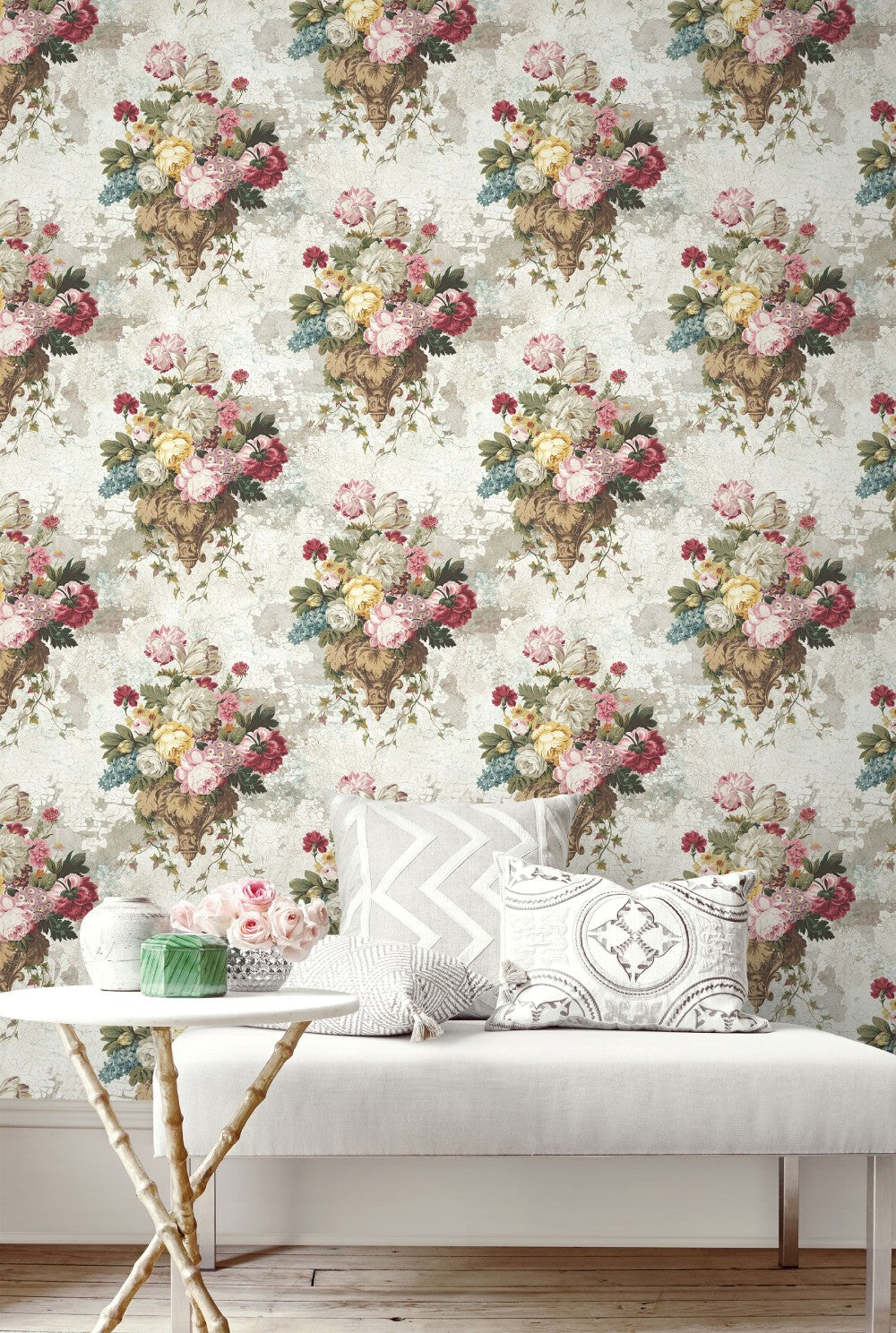 Floral Bunch Wallpaper