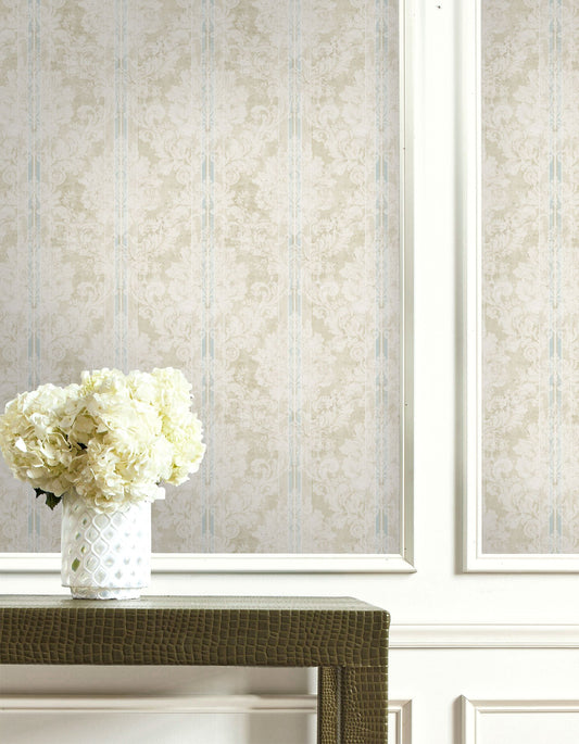 Vintage Damask Wallpaper