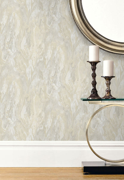 Veined Marble Wallpaper