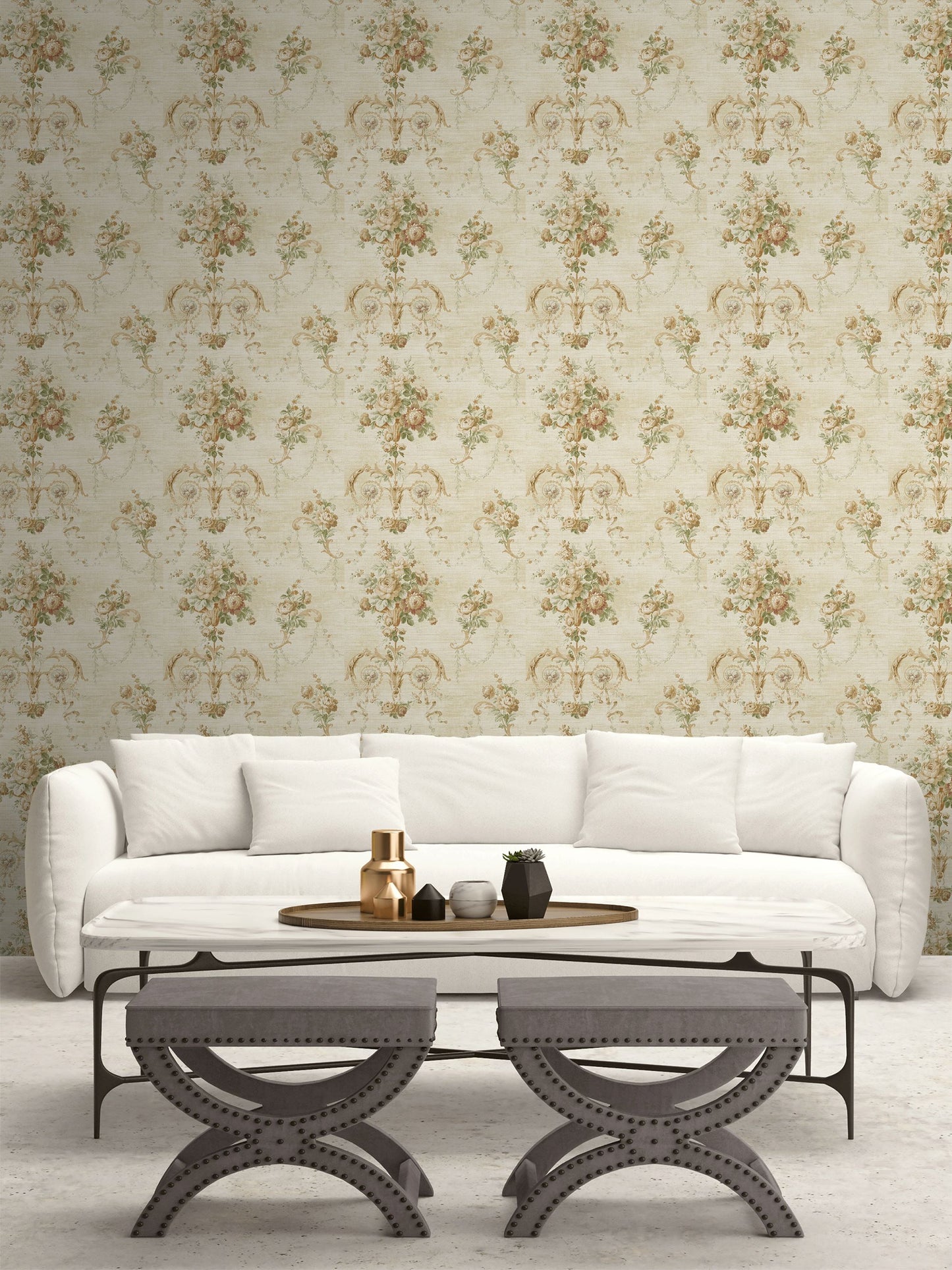 Floral Tapestry Wallpaper