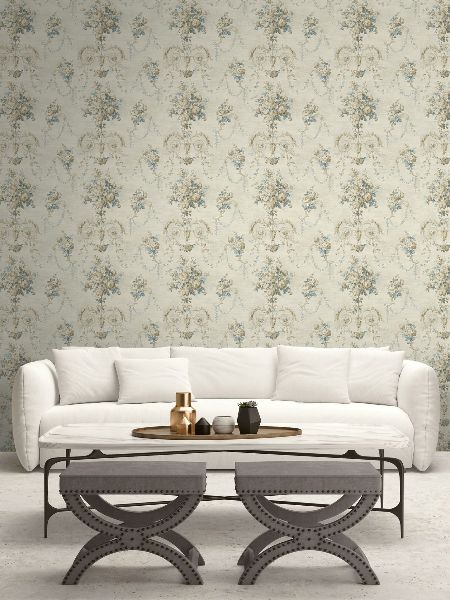 Floral Tapestry Wallpaper