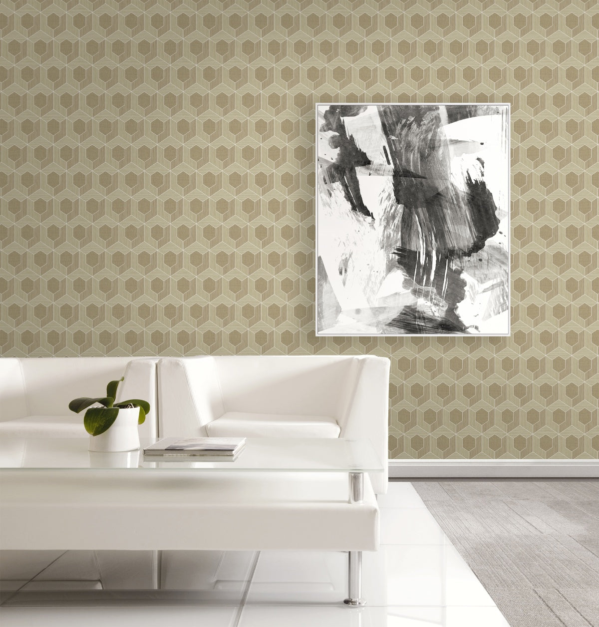 3D Hexagon Wallpaper