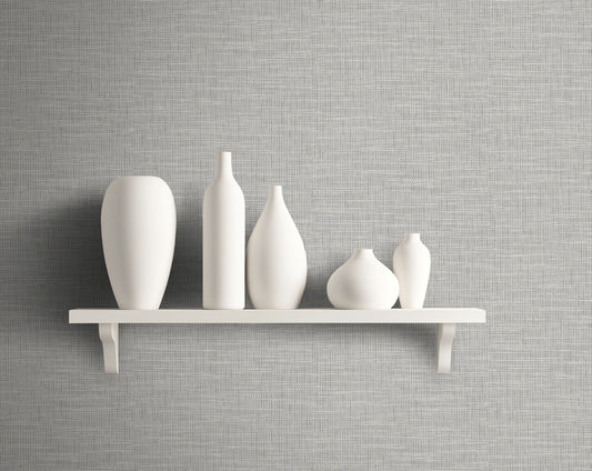 Grasscloth Impression Wallpaper