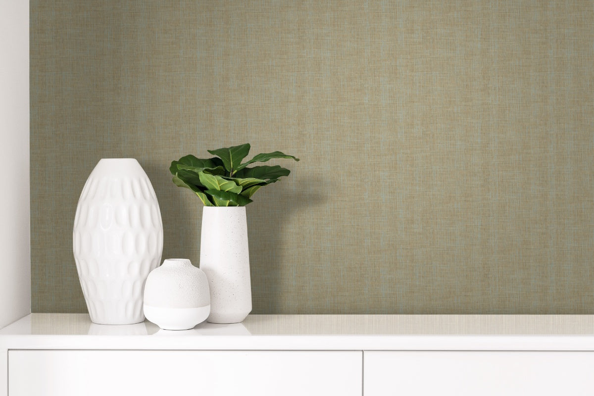 Grasscloth Impression Wallpaper
