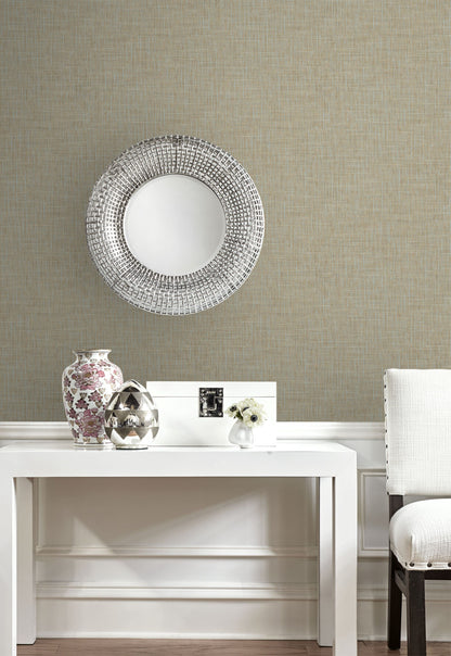 Grasscloth Impression Wallpaper
