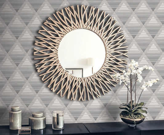 Metallic Rhombus Wallpaper
