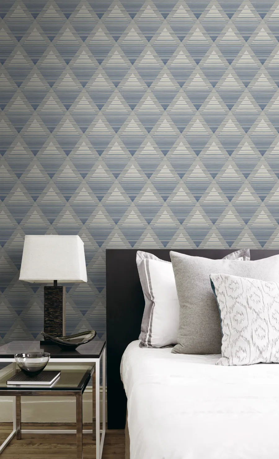 Metallic Rhombus Wallpaper