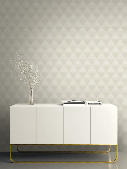 Metallic Rhombus Wallpaper