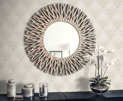 Metallic Rhombus Wallpaper