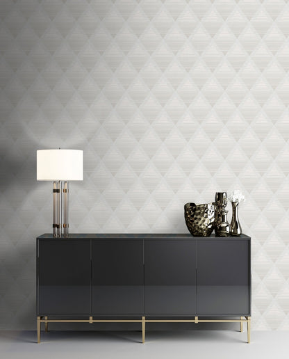 Metallic Rhombus Wallpaper
