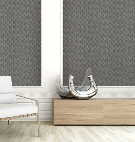 Pyramid Grasscloth Wallpaper
