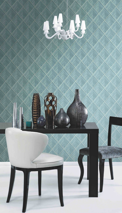 Pyramid Grasscloth Wallpaper