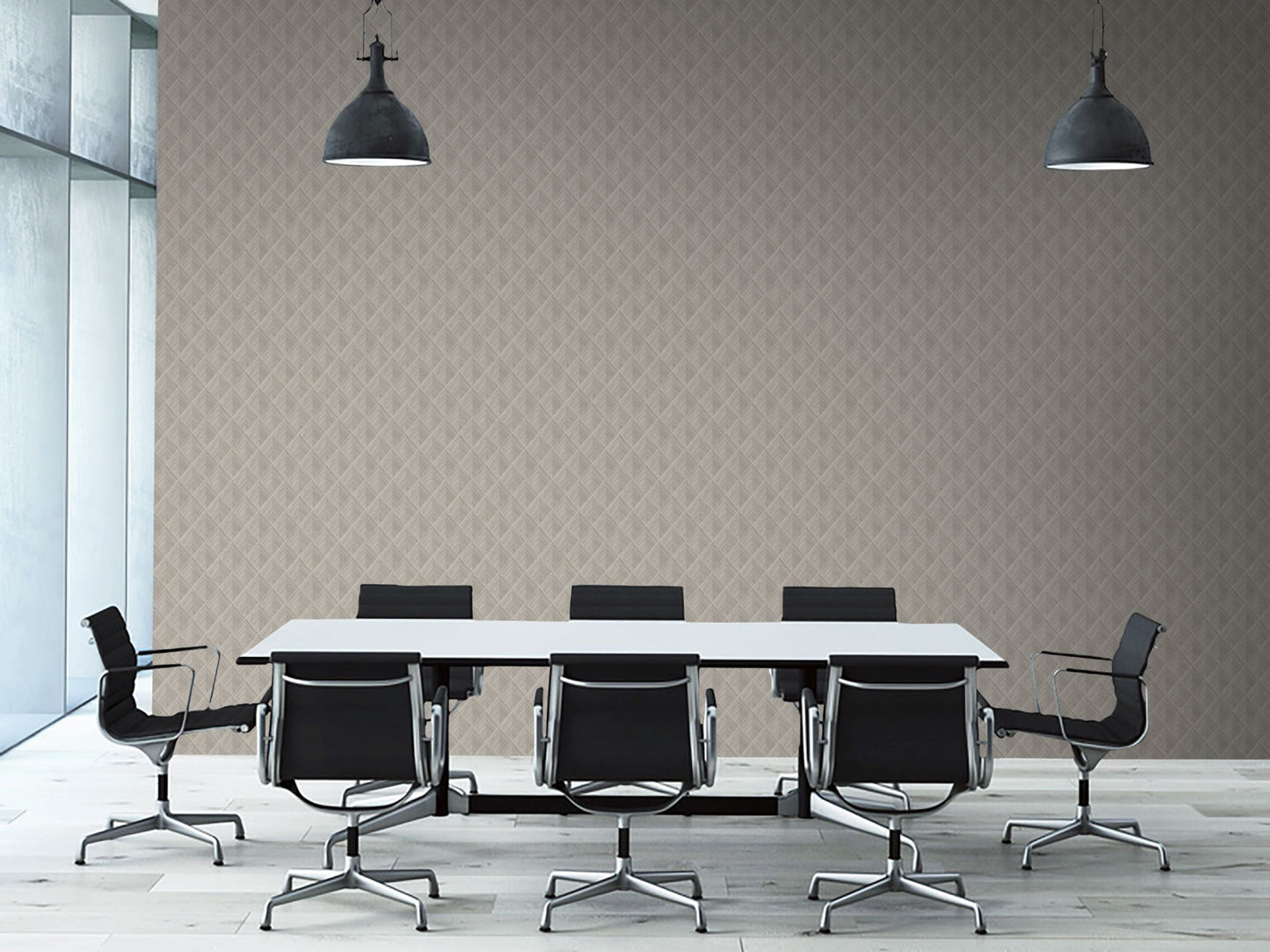 Pyramid Grasscloth Wallpaper