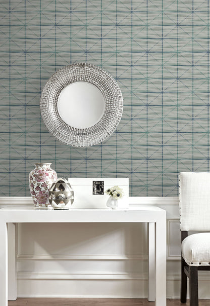 Metallic Squares Wallpaper