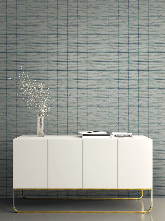 Metallic Squares Wallpaper