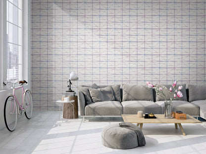 Metallic Squares Wallpaper