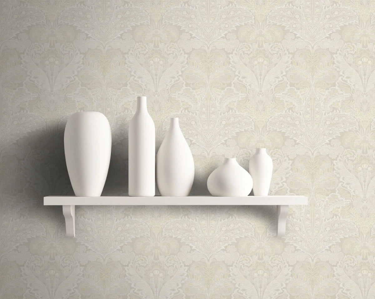 Old Damask Wallpaper