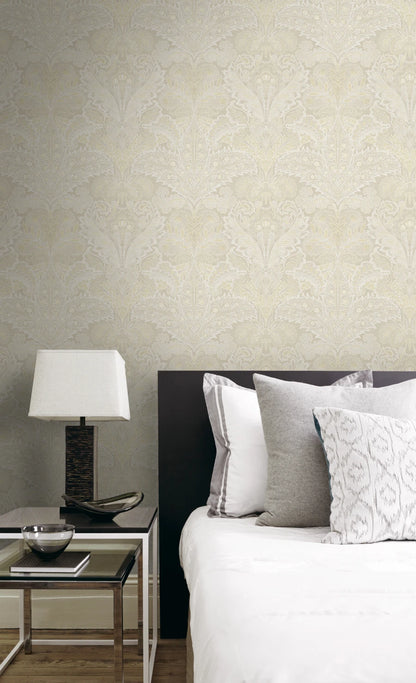 Old Damask Wallpaper
