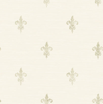 French Lily Wallpaper