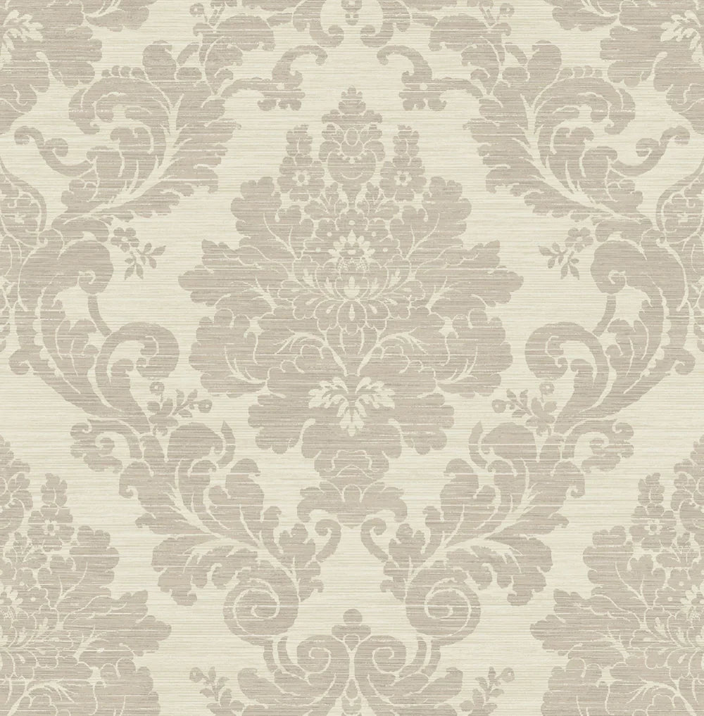 Textile Damask Wallpaper