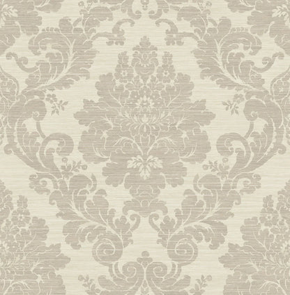 Textile Damask Wallpaper