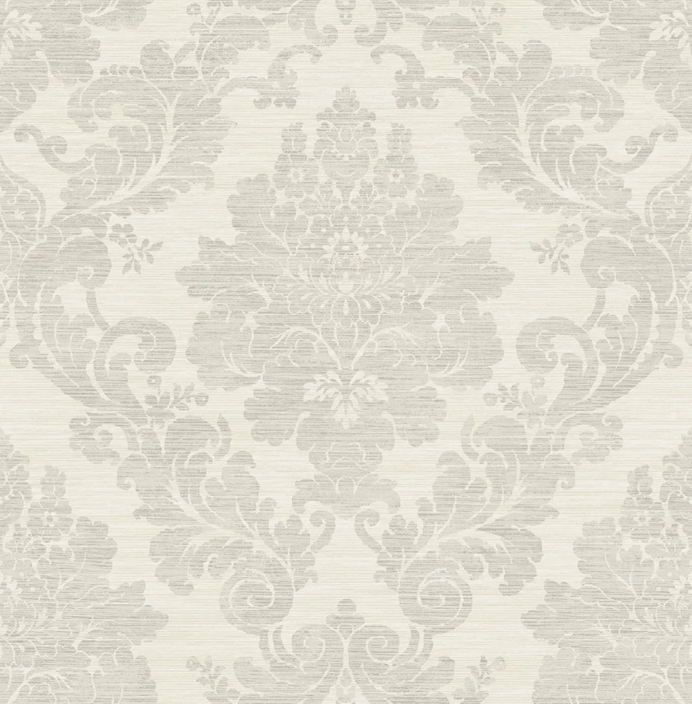 Textile Damask Wallpaper
