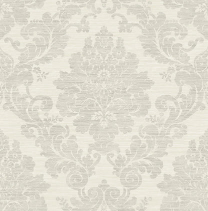 Textile Damask Wallpaper