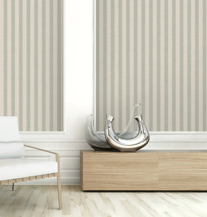 Textile Stripe Wallpaper