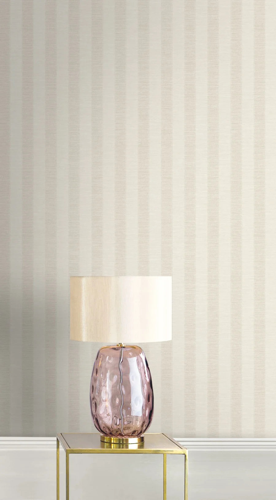 Textile Stripe Wallpaper