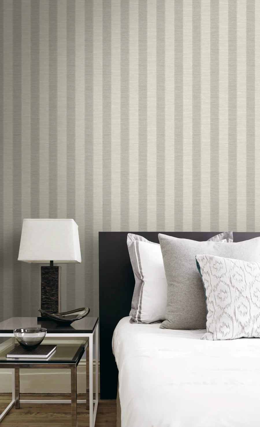 Textile Stripe Wallpaper