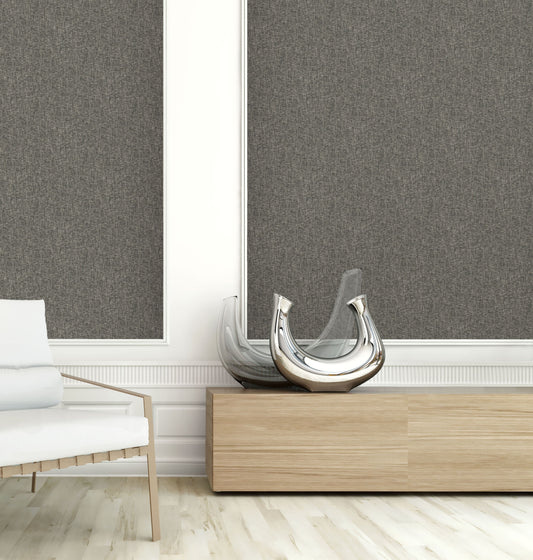 Textile Plain Linen Wallpaper
