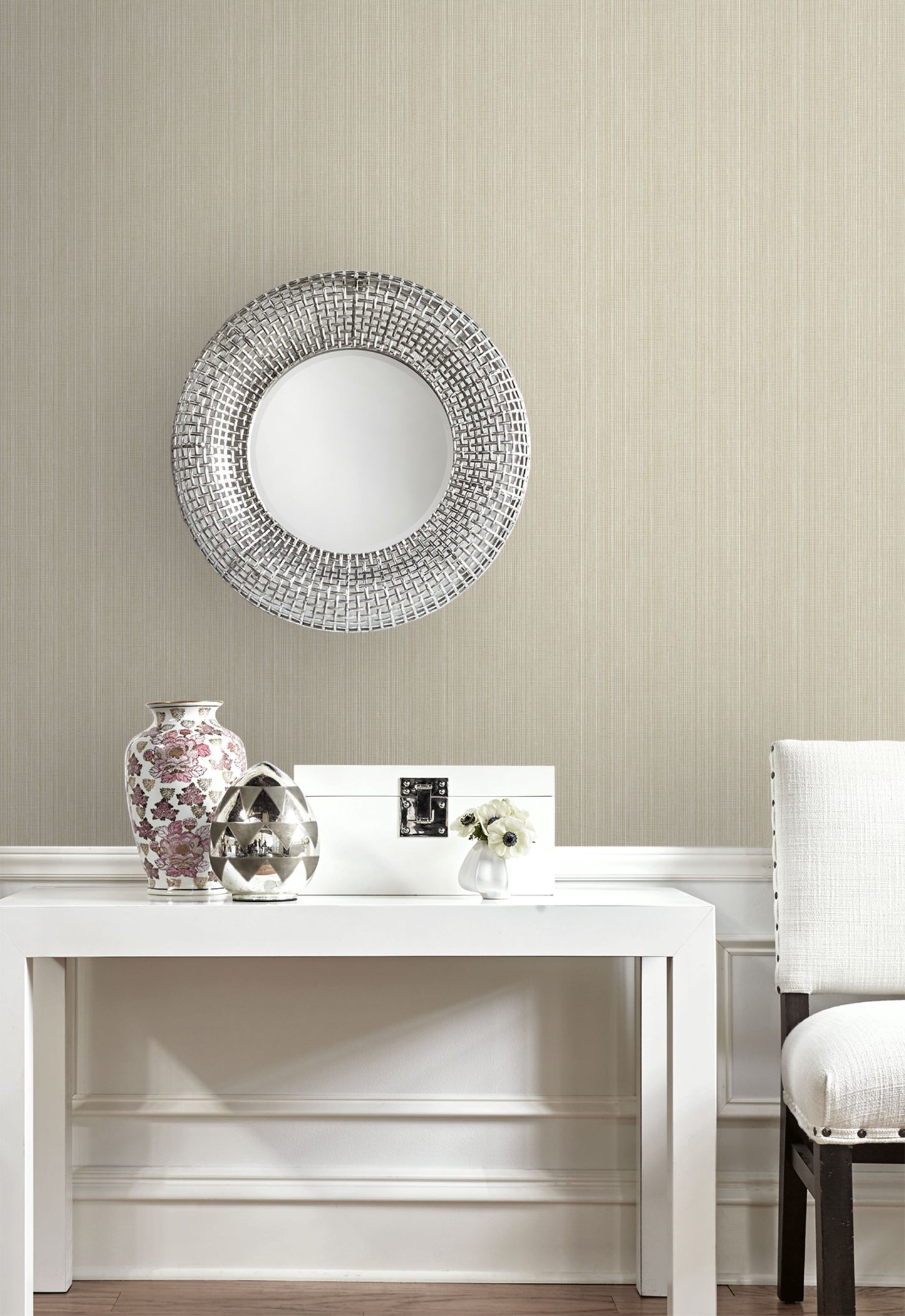 Textile Vertical Wallpaper