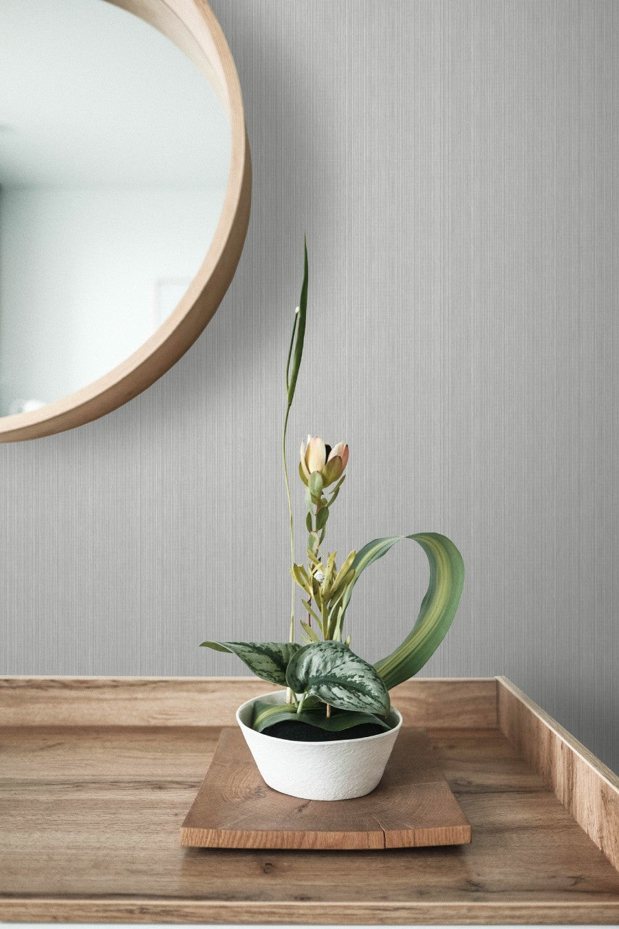 Textile Vertical Wallpaper
