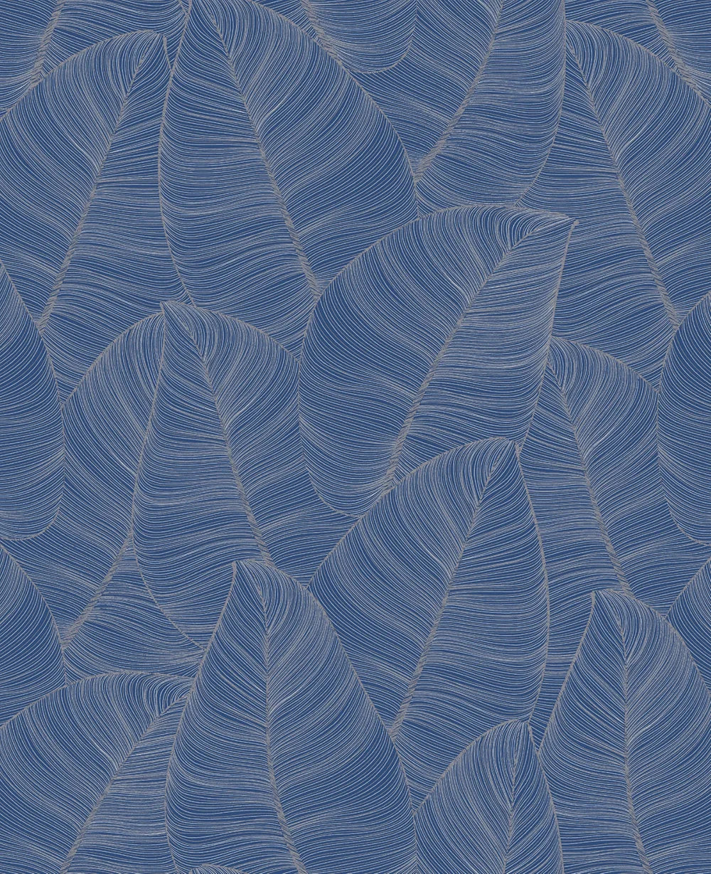 Metallic Leaf Wallpaper