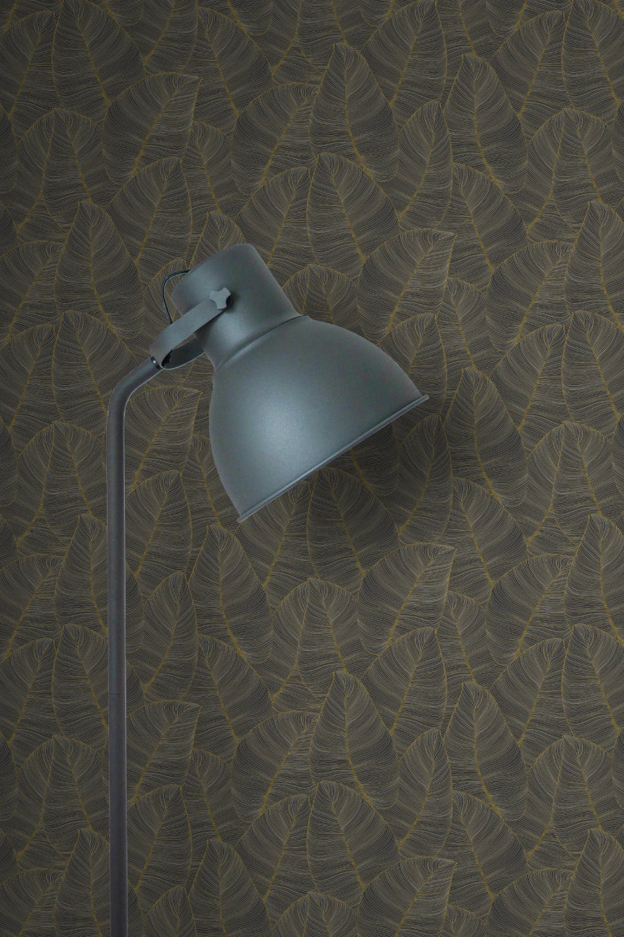 Metallic Leaf Wallpaper