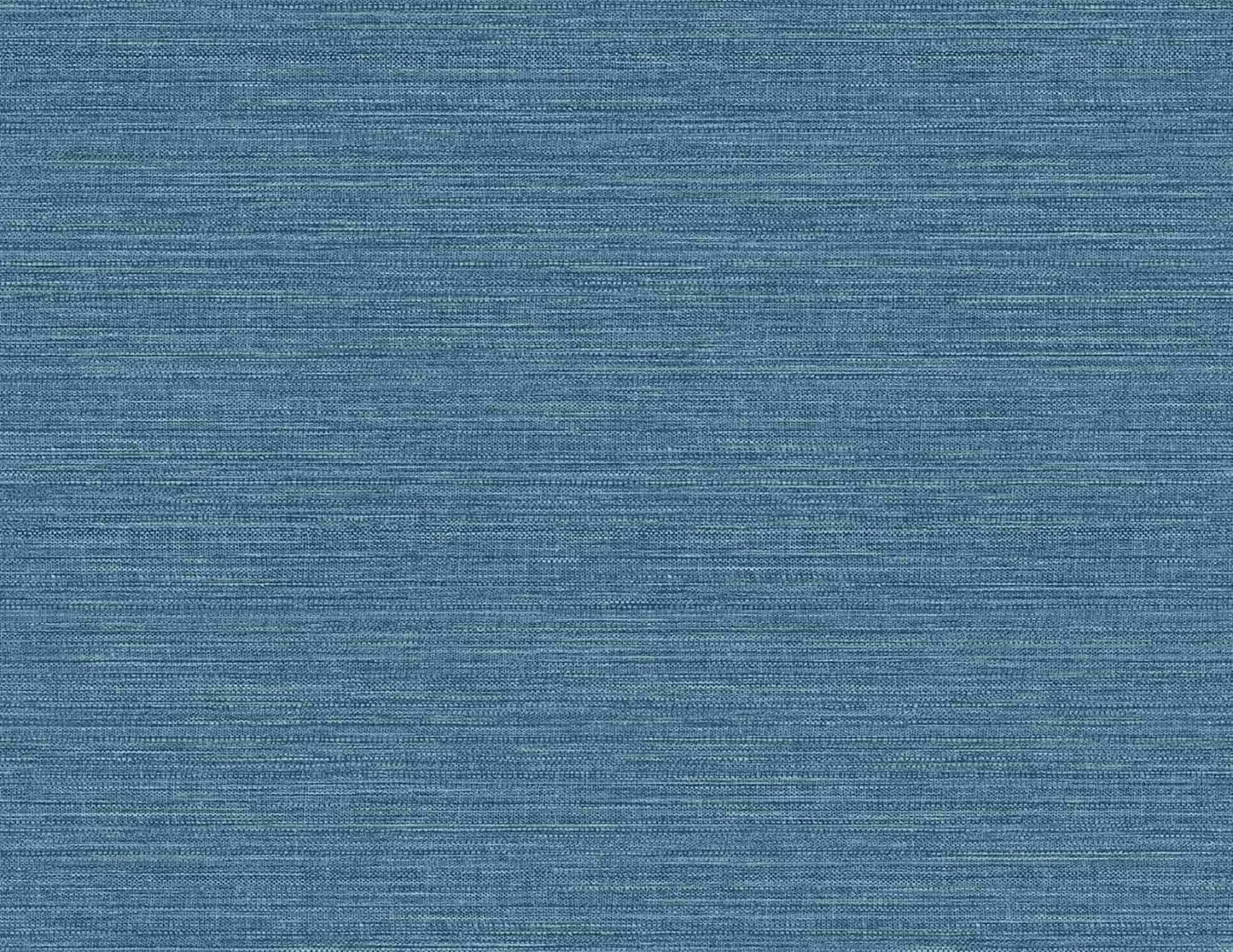 Bleu Grasscloth Effect Imitation Wallpaper close-up.
