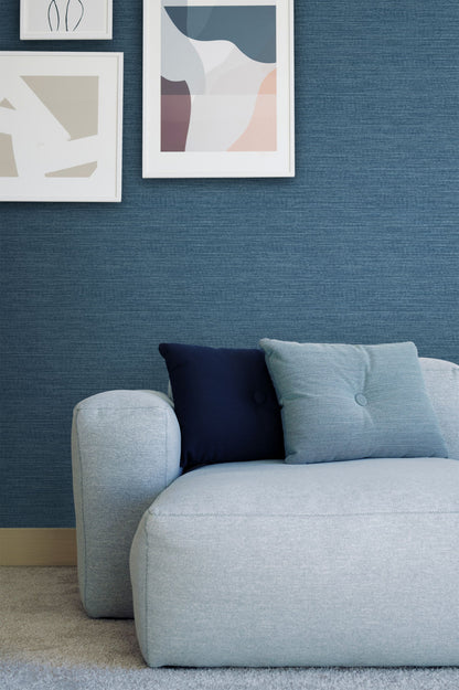 Grasscloth Effect Imitation Wallpaper