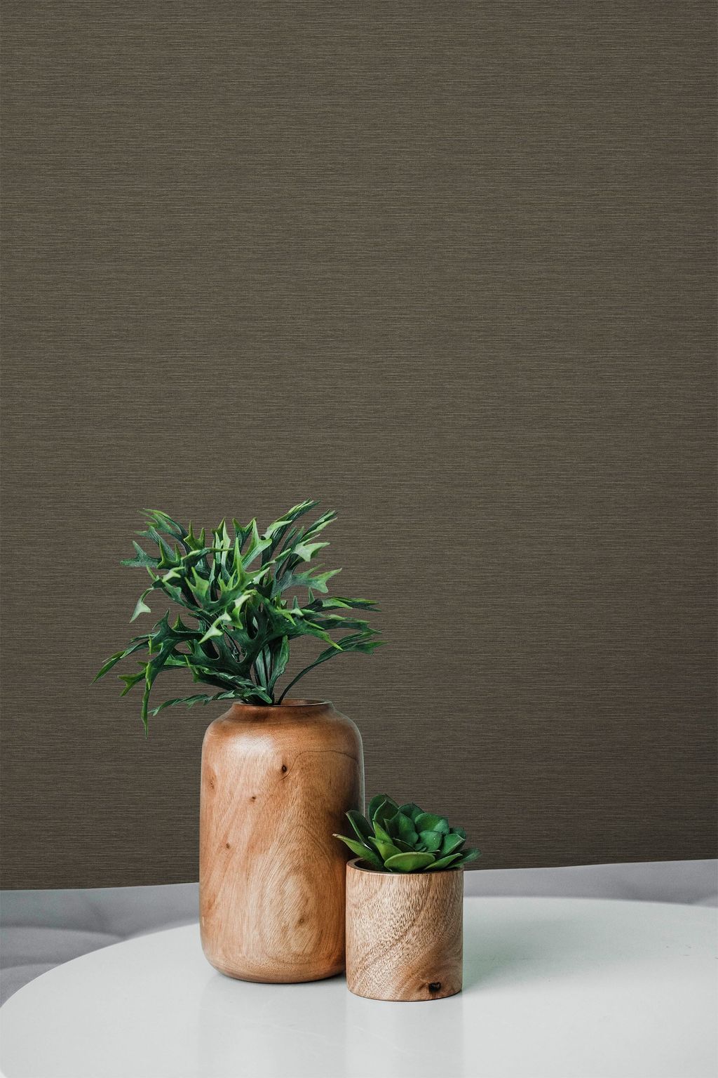 Grasscloth Effect Imitation Wallpaper