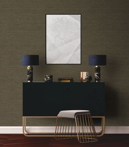 Grasscloth Effect Imitation Wallpaper