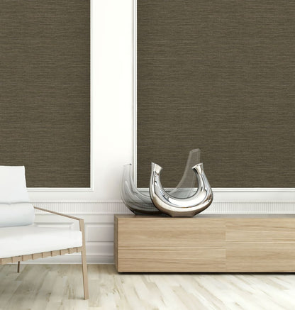 Grasscloth Effect Imitation Wallpaper