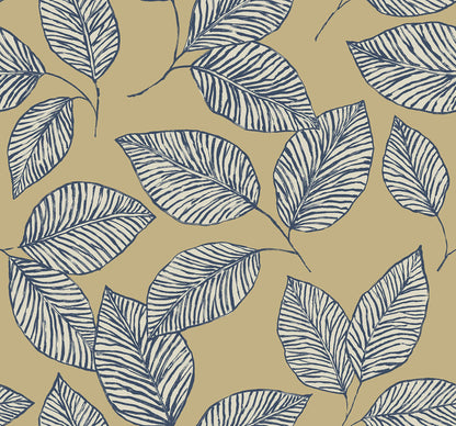 Stylized Foliage Wallpaper