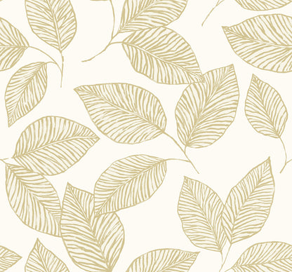 Stylized Foliage Wallpaper