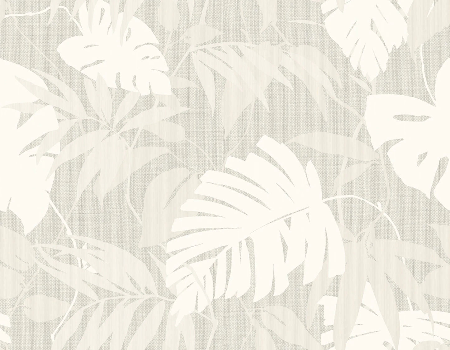Rainforest Leaves Grasscloth & Naturals