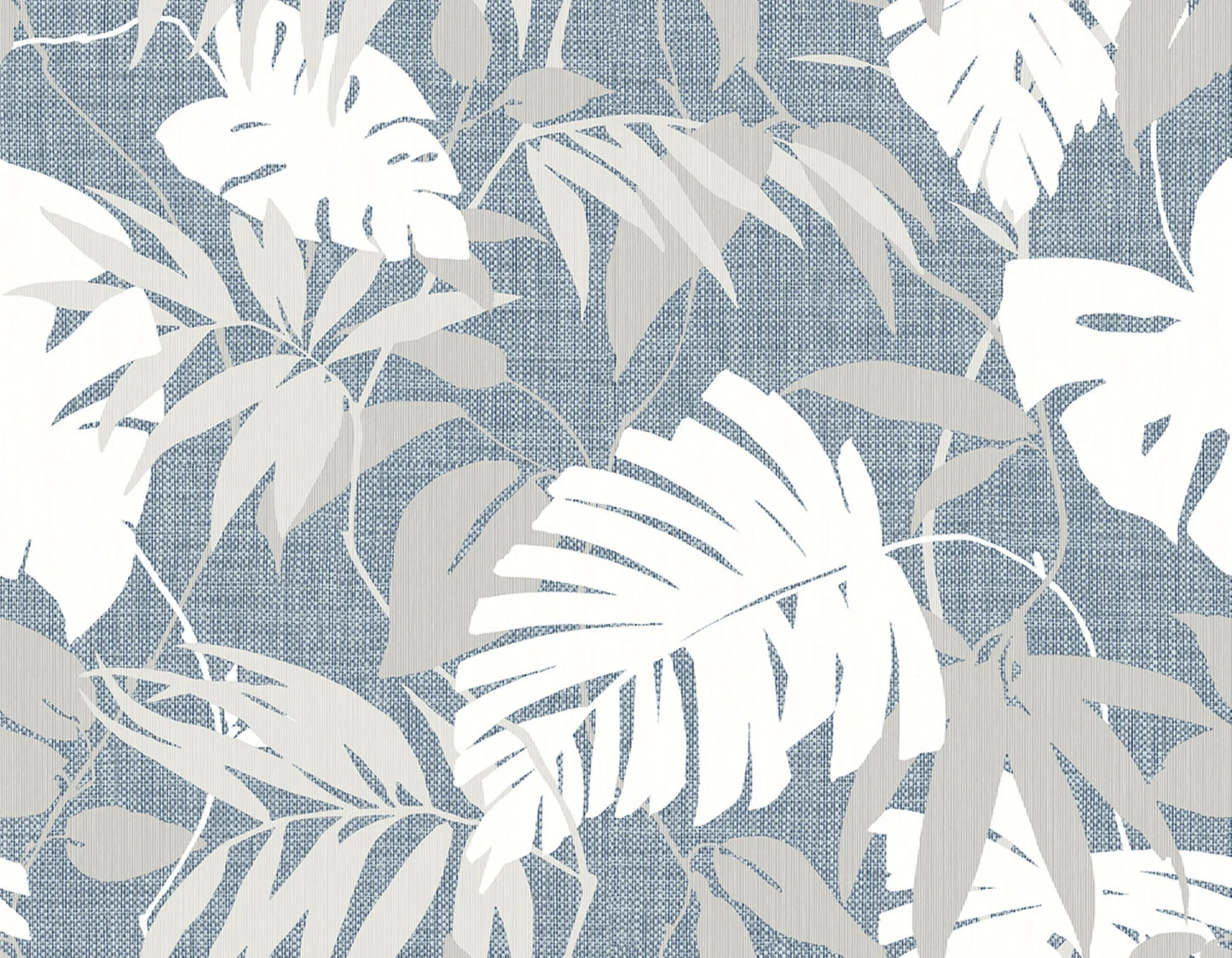 Rainforest Leaves Grasscloth & Naturals