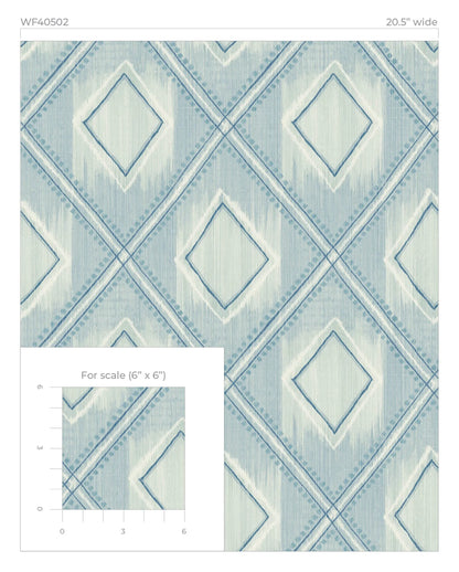 Ikat Texture Grasscloth & Naturals