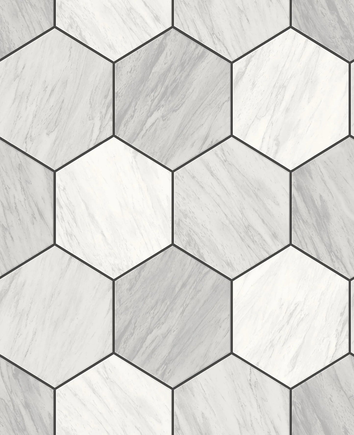 White & Grey & Black